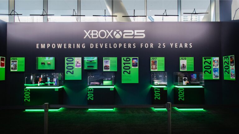 GDC 2026: Xbox zeigt Lobby Lounge zum 25. Jubiläum mit Weg zur DirectX Box - Bild: X