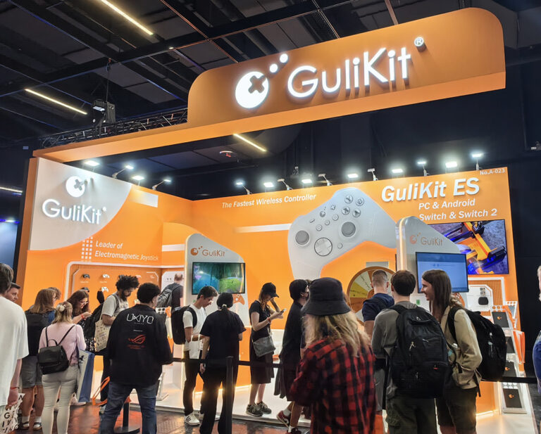 gamescom 2025: GuliKit zeigt TT PRO/TT MAX-Controller und 720-Grad-verstellbaren TMR-Stick