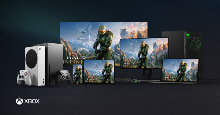Xbox Series X mit Halo Infinite