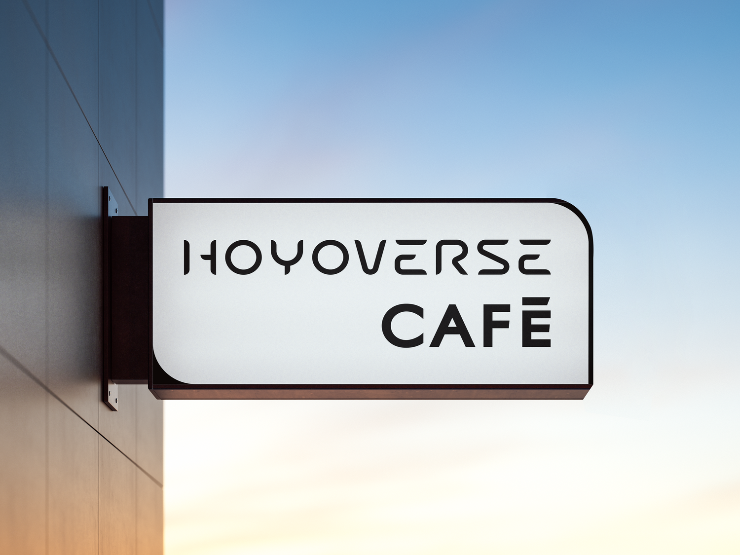 Außenansicht des HoYoverse Cafés in Berlin