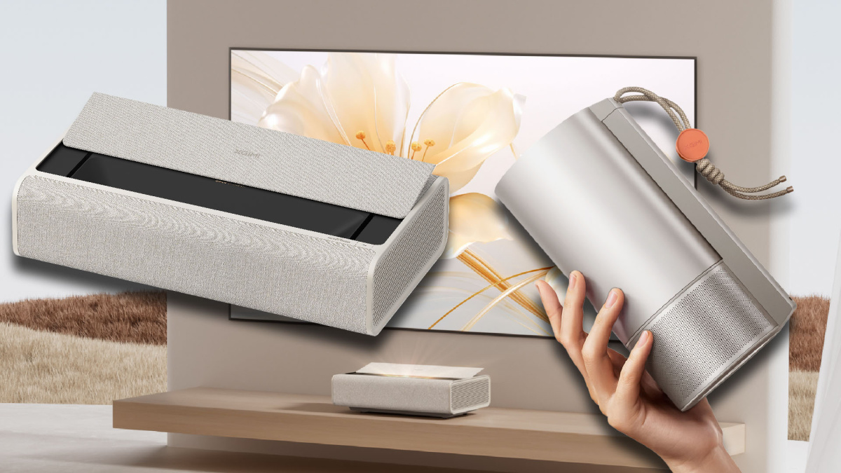 Xgimi Aura 2 Ultrakurzdistanz-Projektor und Mogo 3 Pro Lifestyle-Beamer