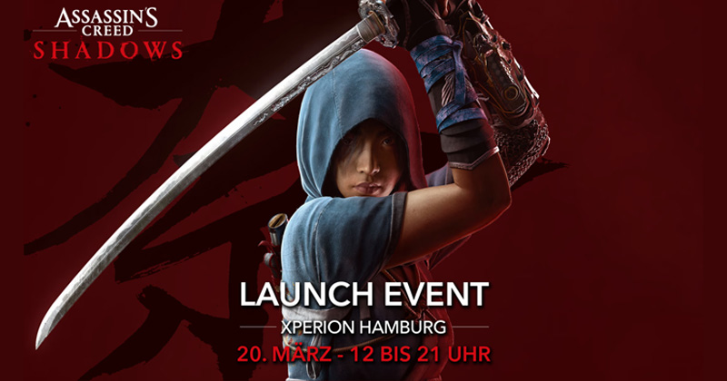 Assassin's Creed Shadows: Offizielles Launch-Event von Ubisoft in Hamburg - Bild: GamesWirtschaft.de