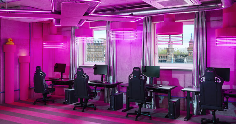 Nhow Hotel Berlin eröffnet 'Gaming Studio' für Streamer und E-Sportler - Bild: GamesWirtschaft.de