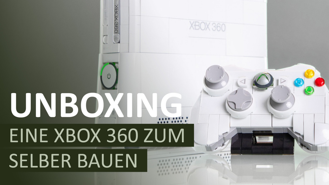 Xbox 360 Klemmbaustein-Set: Unboxing des detaillierten Mega-Modells - Bild: Xbox Aktuell