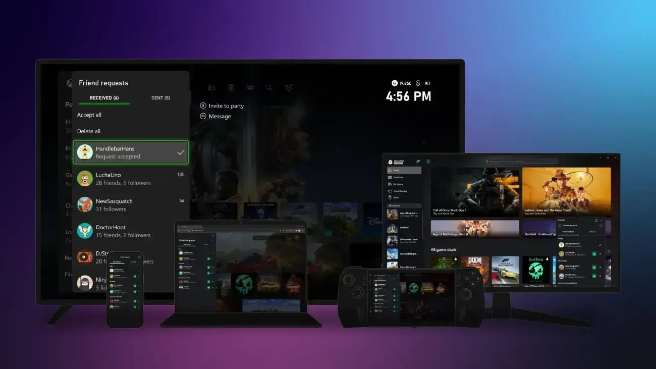 Xbox November-Update: Freundschaftsanfragen, bessere Suche und neue Controller-Funktionen - Bild: InsideXbox.de