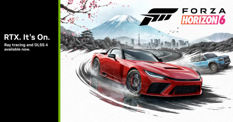 Forza Horizon 6 mit DLSS Super Resolution und Multi Frame Generation