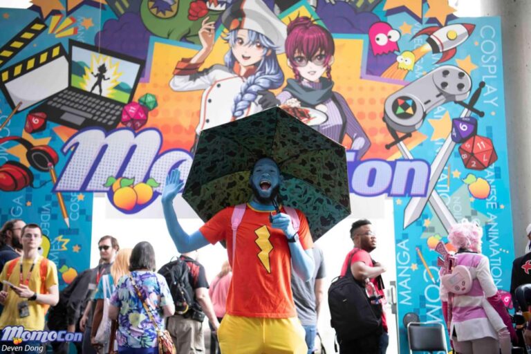 Besucher auf der MomoCon im Georgia World Congress Center in Atlanta