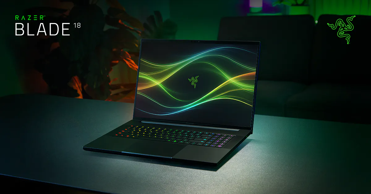 Razer Blade 18 2026 Gaming-Laptop mit 18-Zoll-Dual-Mode-Display - Bild: Razer