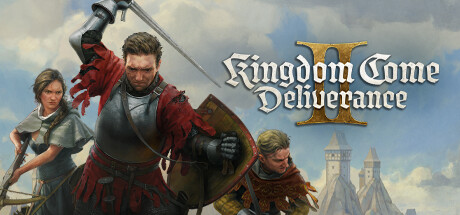 Kingdom Come: Deliverance II mit Henry und Gefährten in der mittelalterlichen Landschaft
