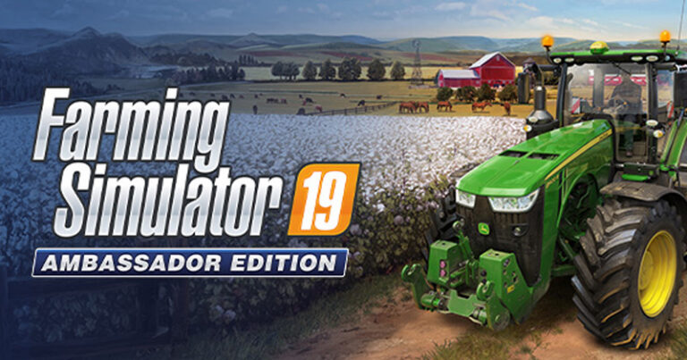 Landwirtschafts-Simulator 19 Ambassador Edition mit John-Deere-Traktor