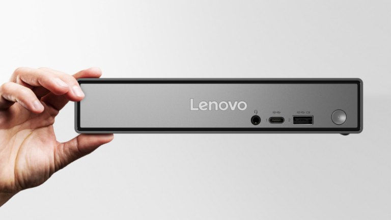 Snapdragon X Plus: Lenovo-Mini-PC Thinkcentre Neo 50q QC so groß wie ein alter Mac Mini