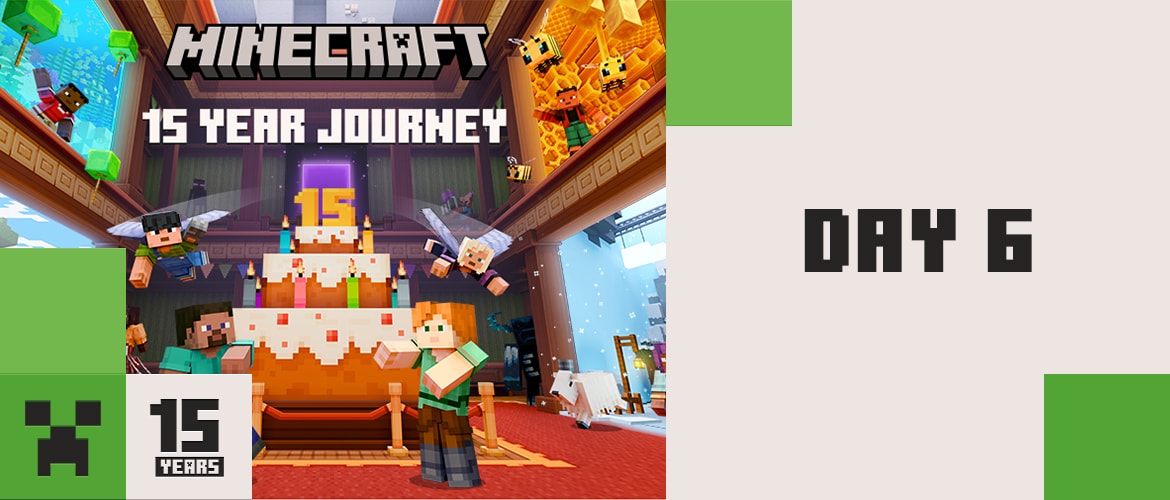 Minecraft Jubiläumskarte