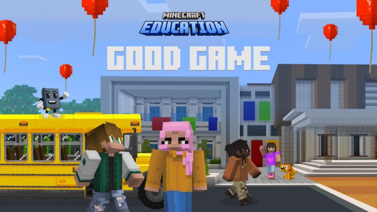 Minecraft Education: CyberSafe Good Game Lernwelt