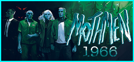 Mothmen 1966 mit Pixel-Pulp-Key-Art - Bild: Chorus Worldwide / LCB Game Studio