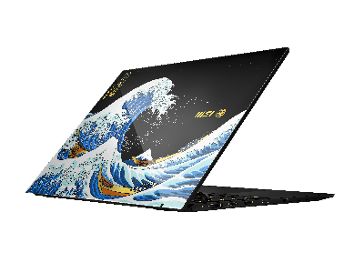 Computex 2025: MSI zeigt Prestige 13 AI+ Ukiyo-e Edition - Bild: msi.com