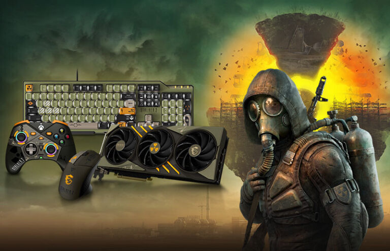 MSI zeigt S.T.A.L.K.E.R. 2 Limited Edition: Grafikkarte, Maus und Controller im Zonen-Design - Bild: MSI
