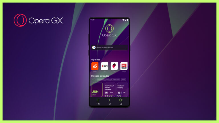 Opera GX: Gaming-Browser erscheint zur E3 2021 für Android und iOS