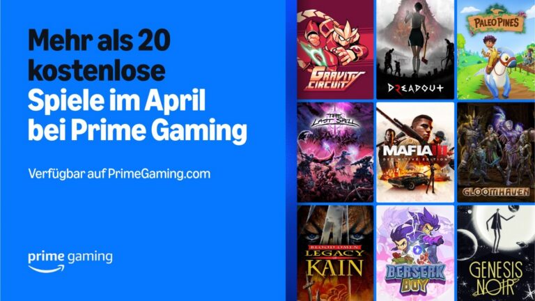 Prime Gaming April 2025