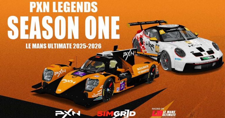 PXN Legends startet globales Le-Mans-Ultimate-Turnier