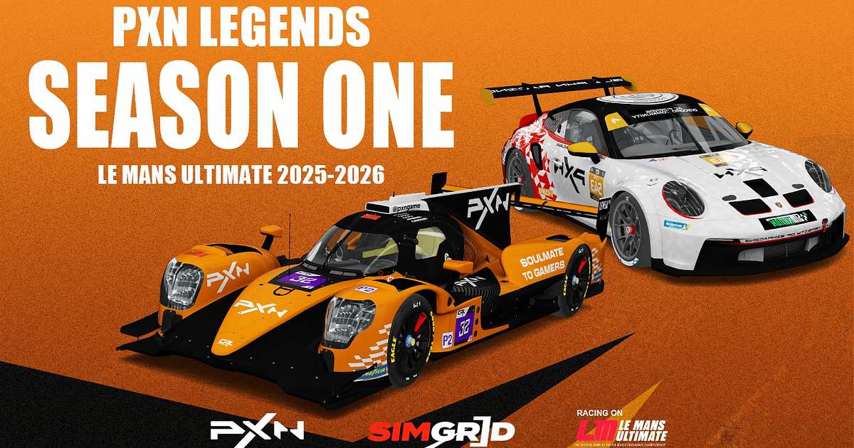 PXN Legends startet globales Le-Mans-Ultimate-Turnier