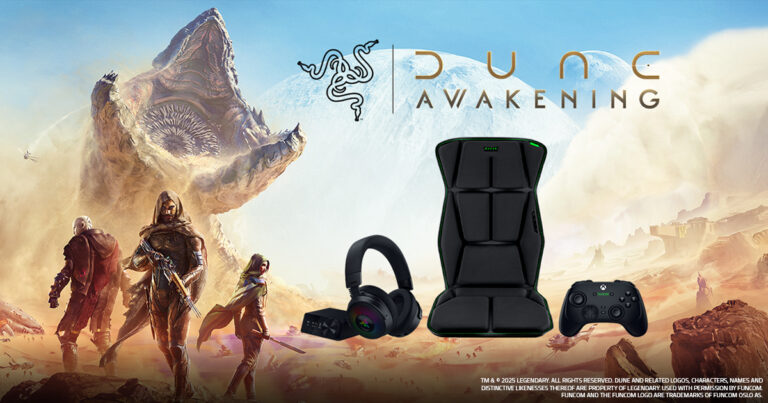 Razer Sensa HD Haptics und Chroma RGB in Dune: Awakening