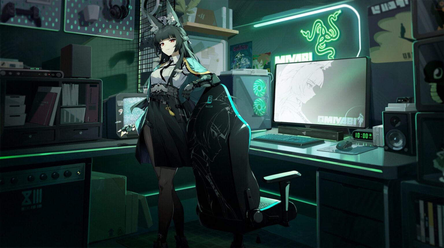 Razer Zenless Zone Zero Gaming-Kollektion mit Miyabi-Motiv