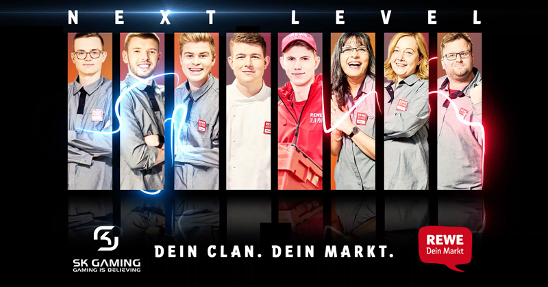 SK Gaming und REWE vertiefen ihre Partnerschaft - Bild: SK Gaming