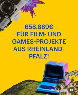 Grafik zur Games-Förderung in Rheinland-Pfalz 2025