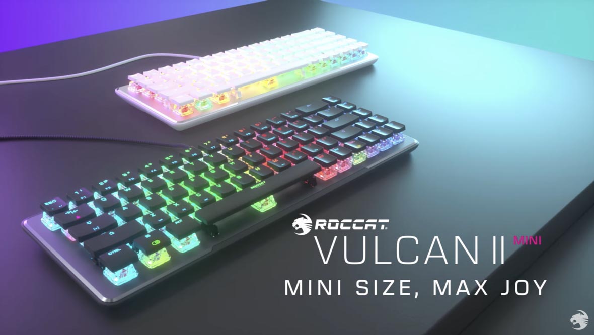 ROCCAT Vulcan II Mini Gaming-Tastatur - Bild: ROCCAT