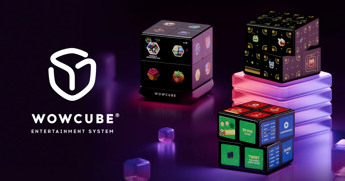 Rubik's WOWCube: Handheld mit drehbaren Displays angekündigt - Bild: wowcube.com