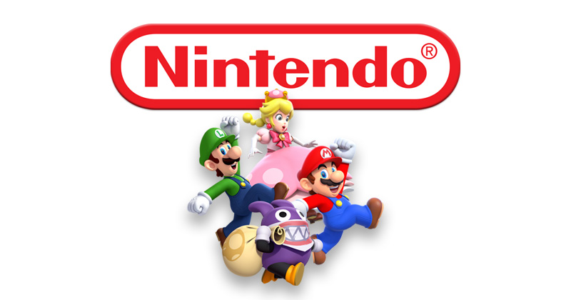 Nintendo-Logo mit Mario-Figuren - Bild: Nintendo