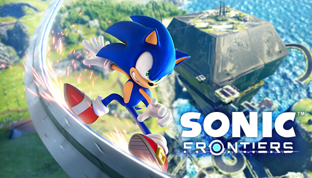 Sonic Frontiers mit Sonic auf einer offenen Inselwelt