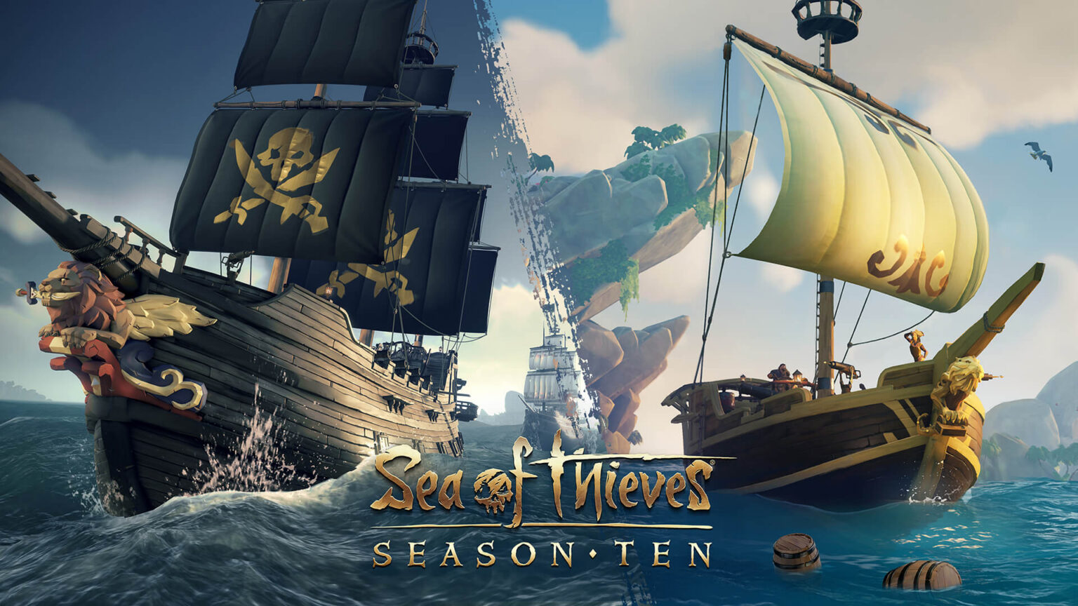 Sea of Thieves: Safer Seas bringt private Einzel-Crew-Server, Hauptmodus heißt nun High Seas