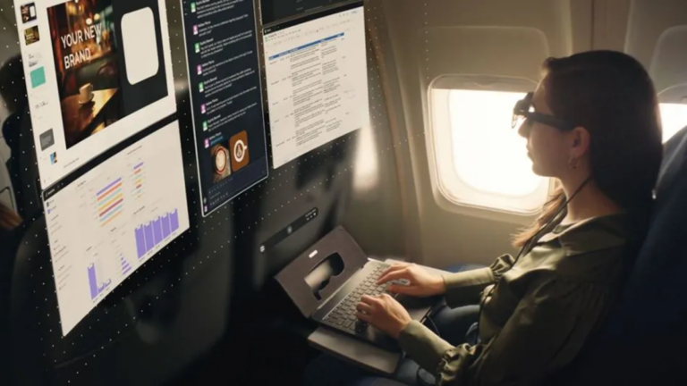 Spacetop G1: Laptop mit AR-Headset als Display kann reserviert werden