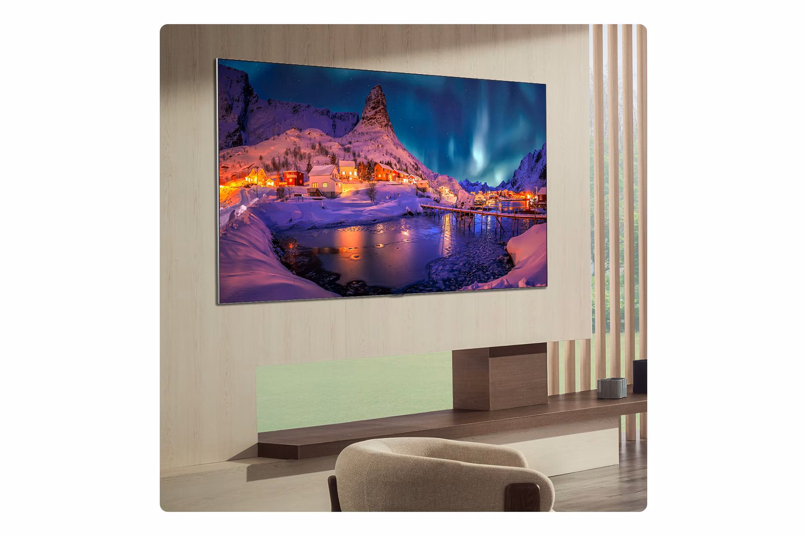 LG 83 Zoll G6 OLED in der Visualisierung - Bild: LG