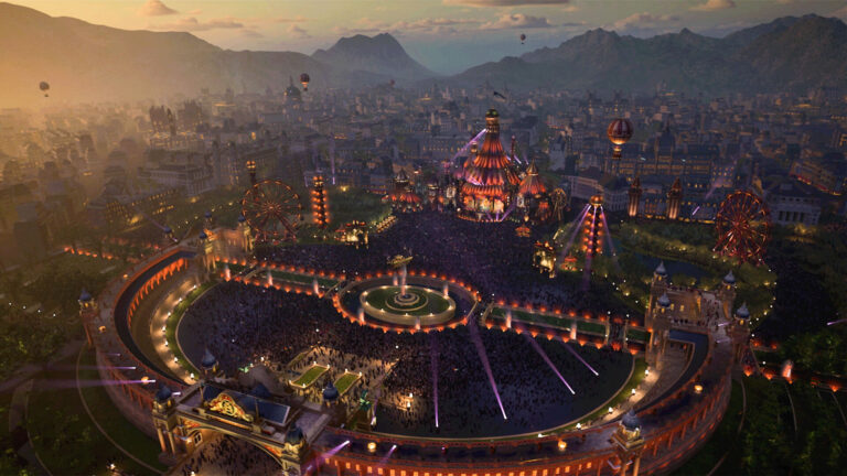 Tomorrowland Around the World: Prismax baut virtuelles Festival mit Unreal Engine