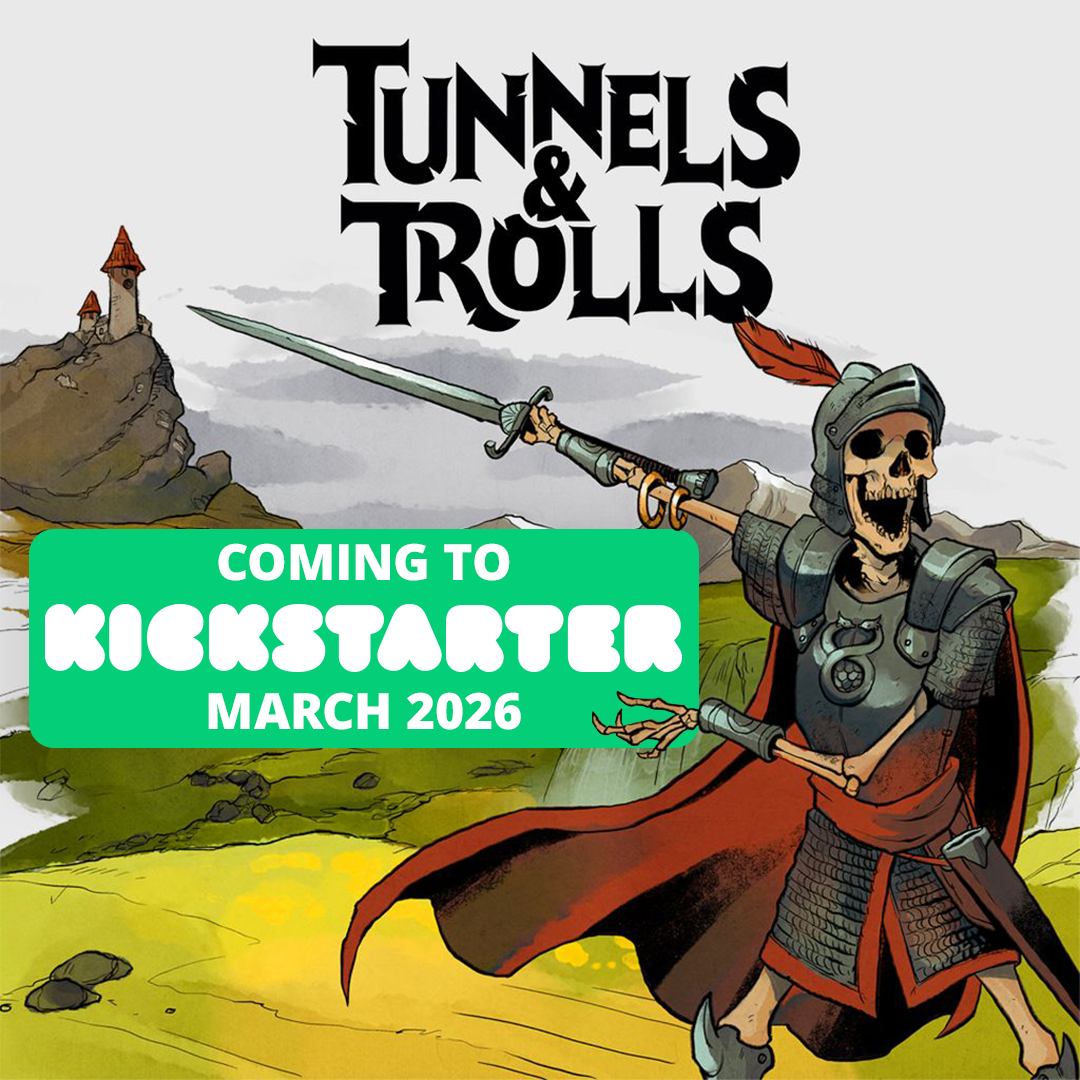 Rebellion übernimmt Tunnels & Trolls und weitere Flying-Buffalo-Rollenspiele