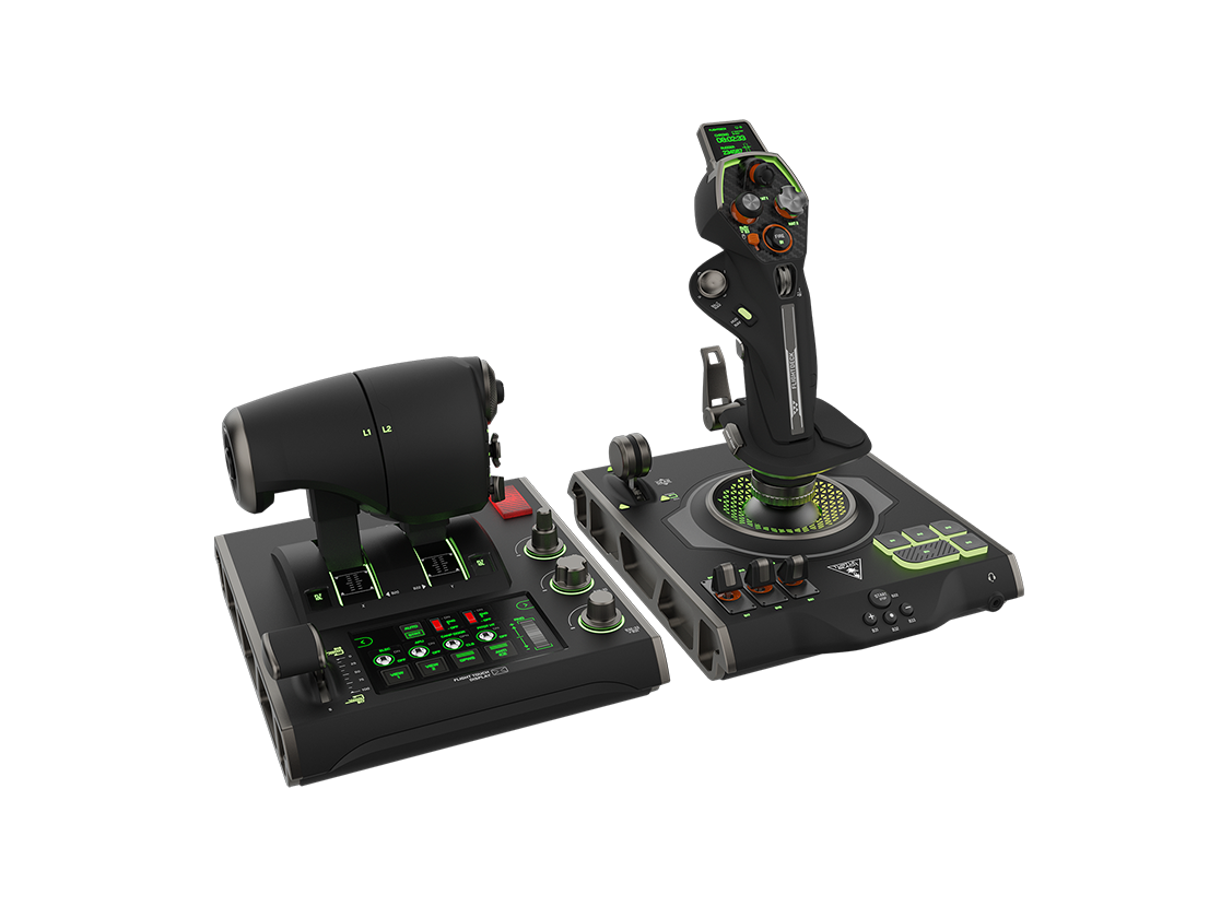 Turtle Beach VelocityOne Flightdeck: HOTAS mit erstem Flight Touch Display für Microsoft Flight Simulator - offizielles Motiv