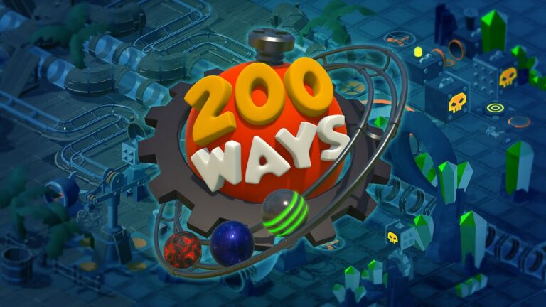 Two Hundred Ways Key Art mit Kugelrätseln