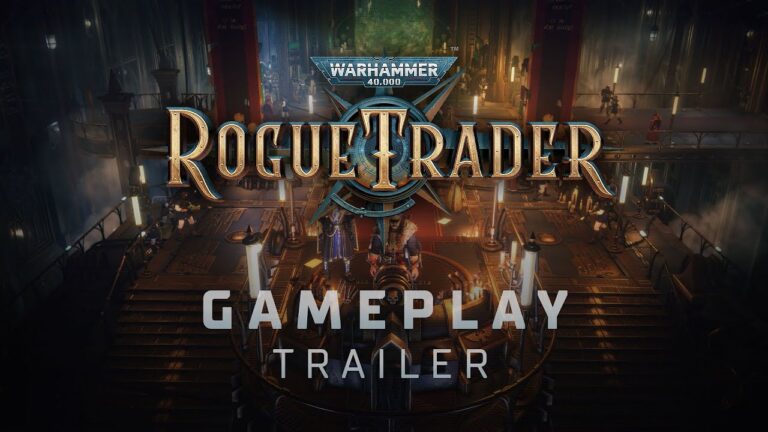 Warhammer 40,000: Rogue Trader mit Crew und Raumschiff