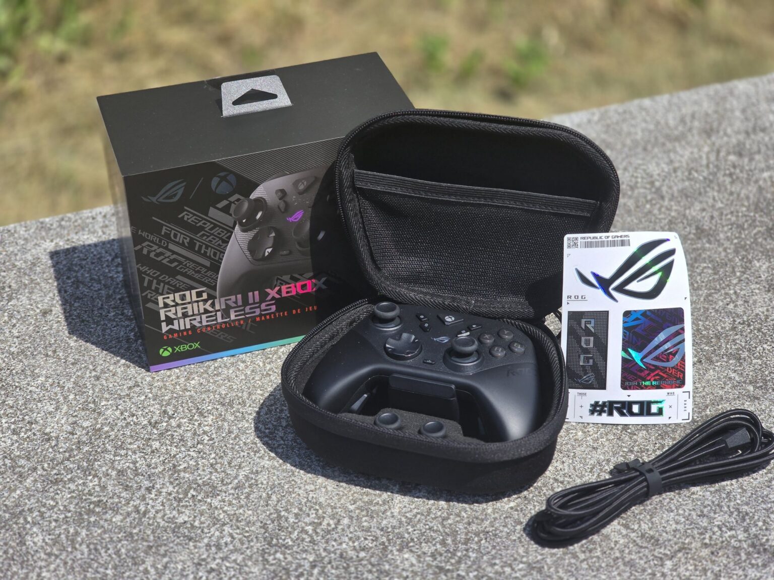ASUS ROG Raikiri II Xbox Wireless Unboxed in der Übersicht - Bild: Sebastian Selinger