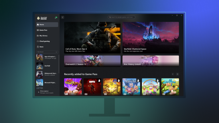 Xbox-App für Windows