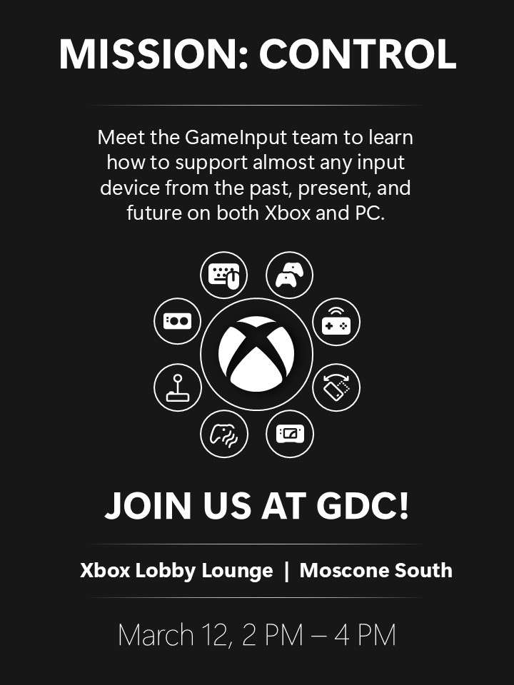 GDC 2026 Xbox GameInput Q&A