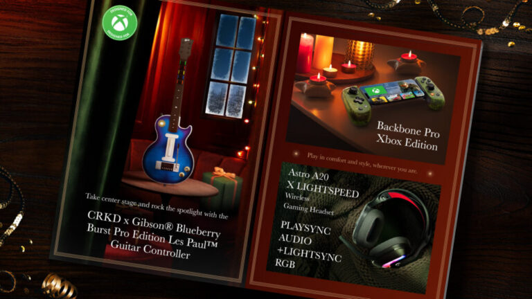 Designed for Xbox Holiday Gift Guide 2025: Microsoft zeigt lizenziertes Zubehör von CRKD bis ASUS ROG