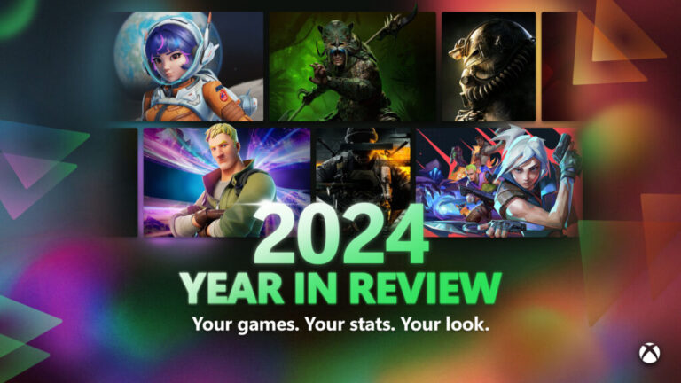 Xbox Year in Review 2024 zeigt persönliche Spielstatistiken