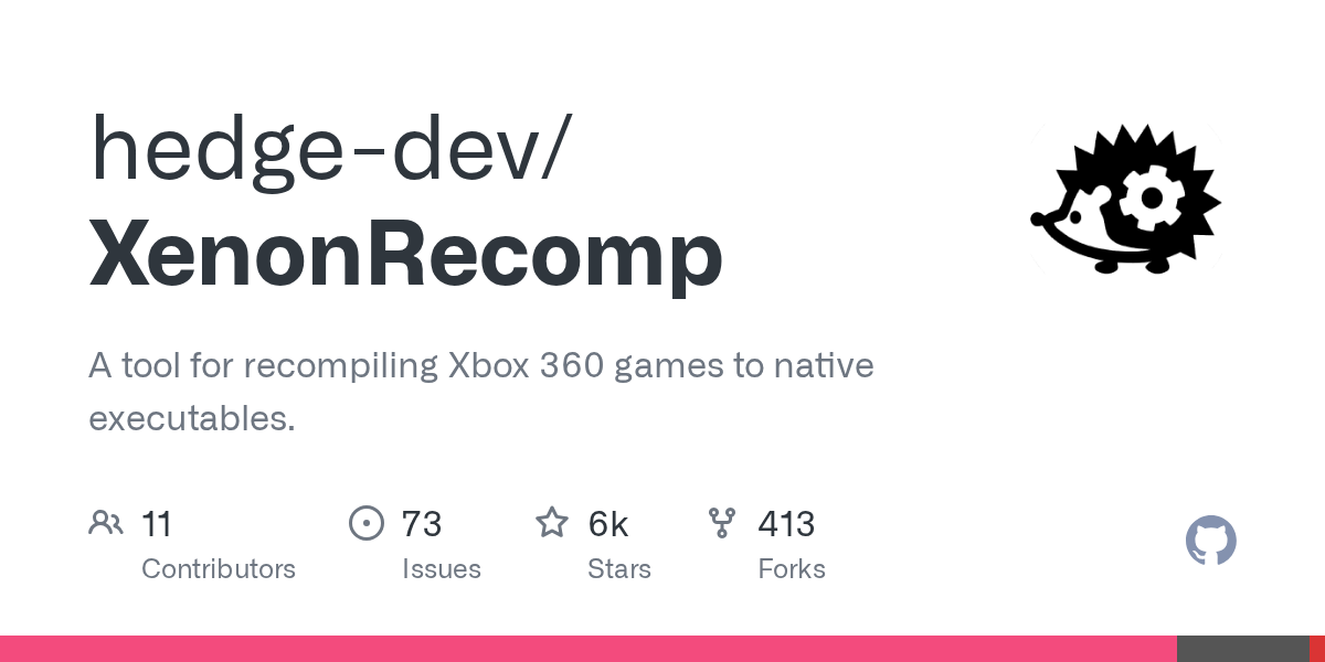 XenonRecomp Xbox 360 Tool