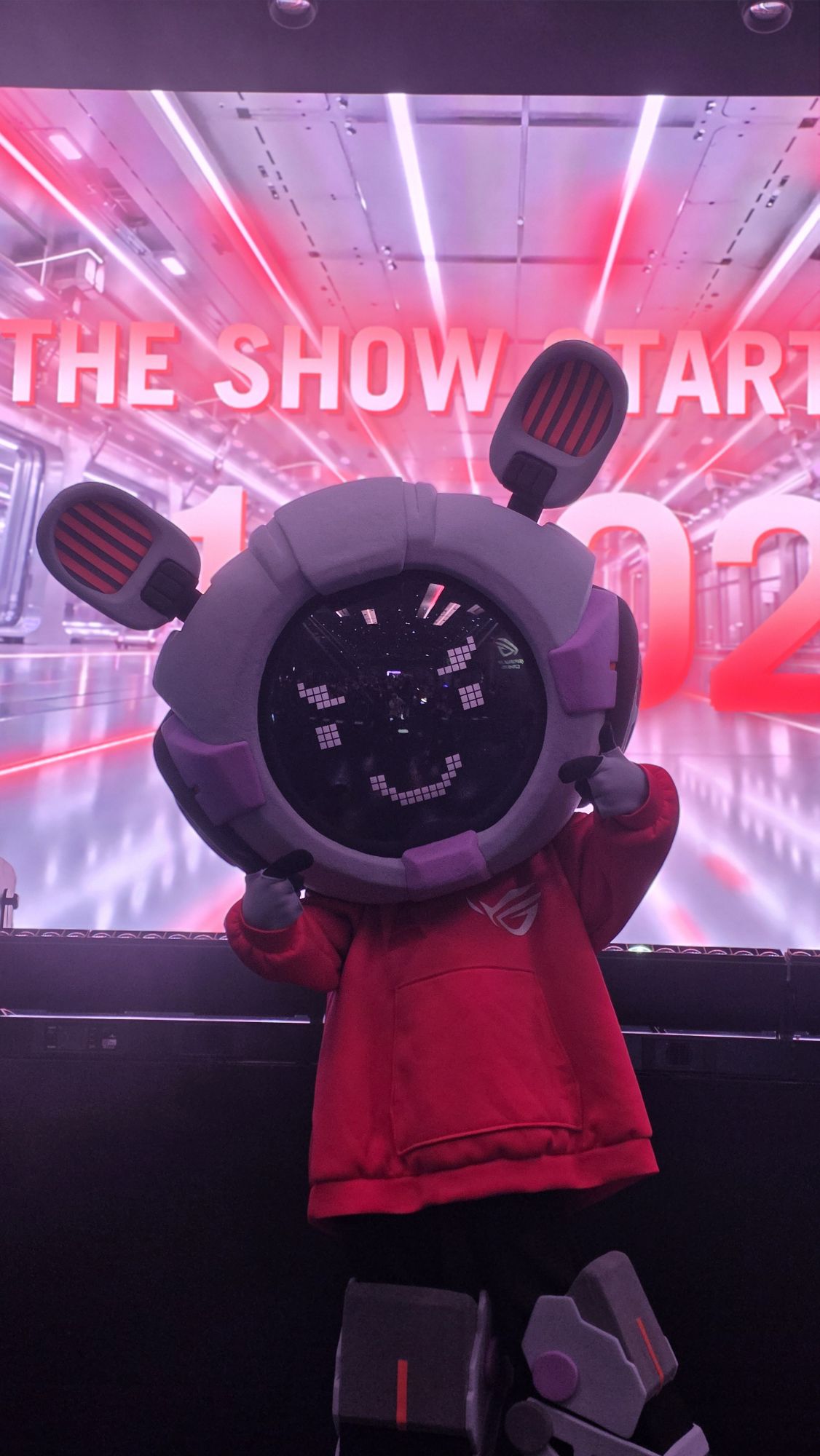 ASUS ROG: Maskottchen auf der gamescom
