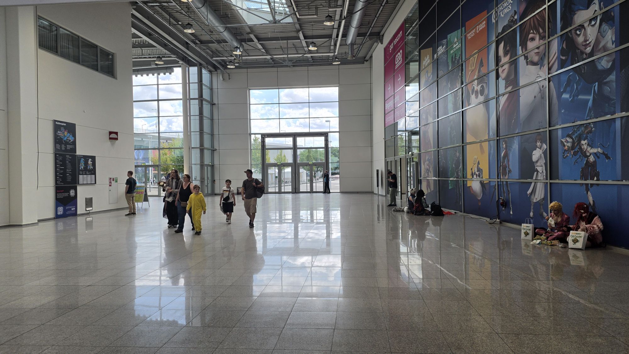 gamescom 2026: Nord-Flur mit weitgehend freier Bodenfläche