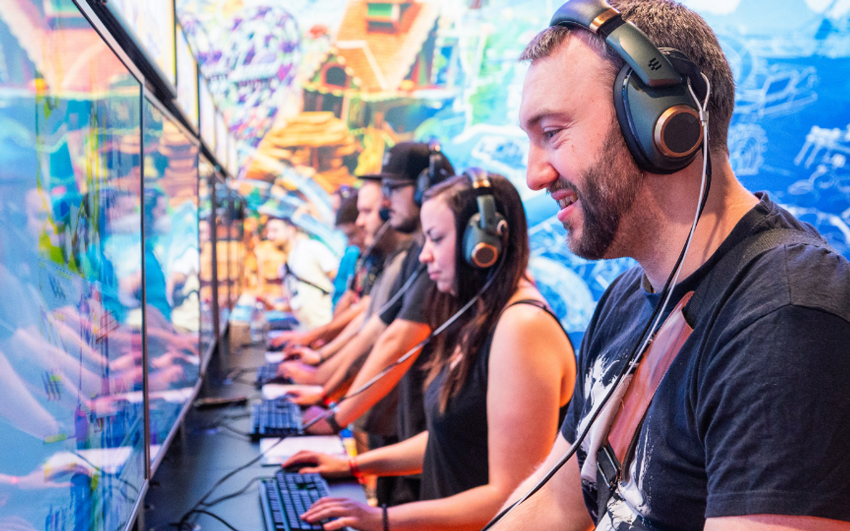 gamescom Business Area mit Fachbesuchenden