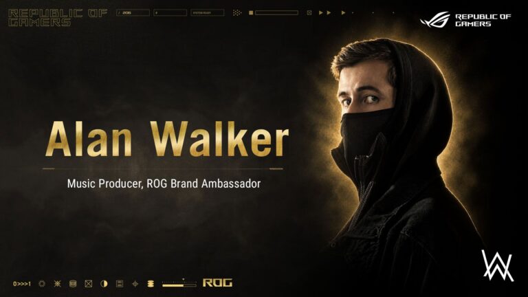 Alan Walker auf der gamescom 2026 - Bild: ASUS